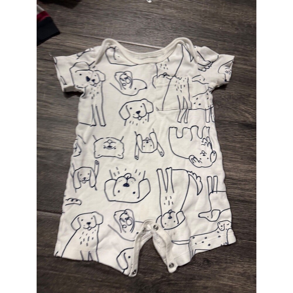 Oliver and Rain 12 months doggy one piece unisex